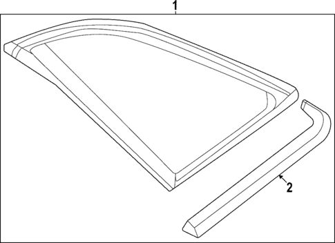 Glass & Hardware for 2025 Audi RS3 #0