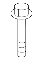 9YA02A236 - Engine: Motor Mount Mount Bolt for Mazda Image