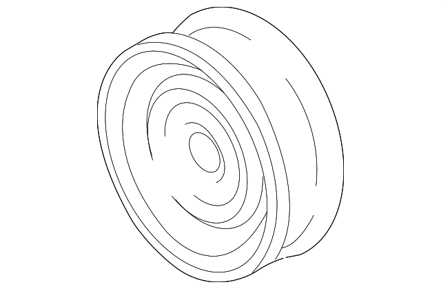 Genuine OEM Ford Part - Pulley JR3Z-8678-A | Genuine OEM Ford Parts ...