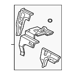 6430447030 - Body: Reinforcement for Toyota Image