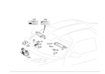 46364 - Covering and Lining: Tapping Screw for Mercedes-Benz Image