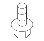 544598J00A - Suspension: Upper Bracket Bolt for Nissan Image