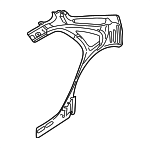 9154561 - Body: Inner Panel for Volvo: S80 Image