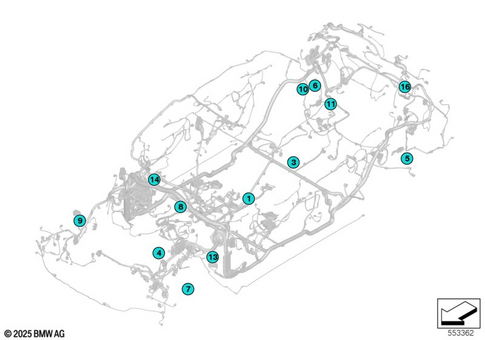 Plug Connection Overview for 2026 BMW BMW ALPINA B8 #34