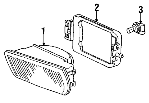 Fog Lamps for 1992 BMW 735i #0
