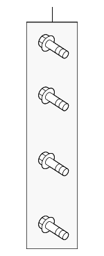 SMV500010 - Brakes: Brake Pads Screw for Land-Rover Image