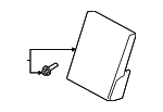 9Y0885205DOU6 - Body: Armrest for Porsche Image image