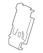 PAB88588300 - Body: Seat Back Cushion for Porsche Image image