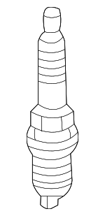 1884911070 - Electrical: Spark Plug for Genesis: G80 | Hyundai: Palisade, Santa Fe, Santa Fe Sport, Sonata, Tucson, Venue Image