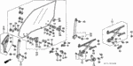 72249SK7000 - Body/Air Conditioning: BOLT, DOOR ADJUST for Acura Image