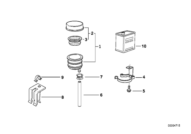 34321457880 - Brakes: Hose -  for BMW-Motorrad Image