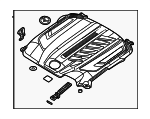 H30110200D - Engine: Engine Cover for Mazda Image