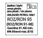 71228878127 - Body: Fuel Label for Mini Image