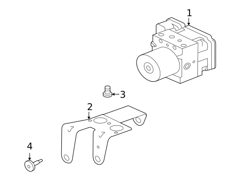 ABS Components for 2008 Jaguar XK #0