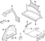 5H68674624PK - : Trim Cover for Volkswagen Image