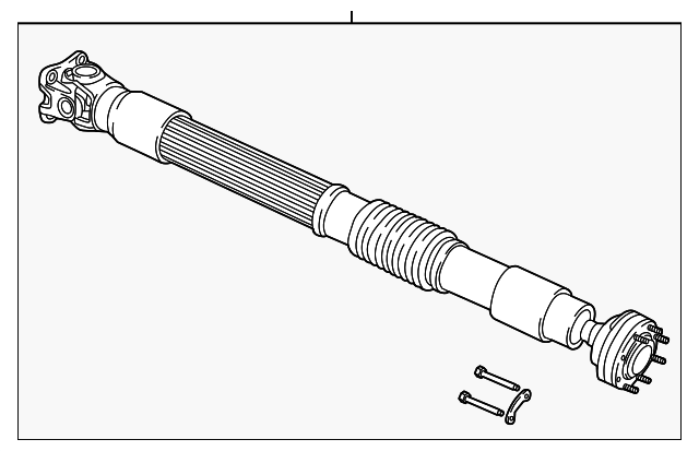2012-2018 Jeep Propeller Shaft 52123553AA | Mopar Parts Canada