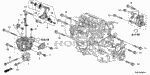 967001005518 - Engine: BOLT, SOCKET (10X55) for Honda Image