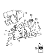 68059643AL - : Power Steering Pump for Dodge: Challenger Image