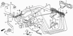 90682SA0671 - Engine: CLAMP, CANISTER HOSE for Honda Image