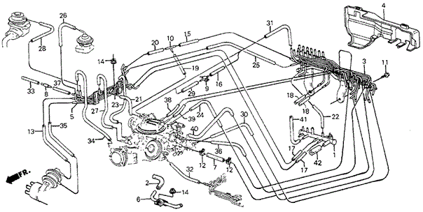 Install Pipe - Tubes for 1985 Honda Civic #0