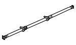 40100T6ZA02 - Universals &amp; Rear Axle: Drive Shaft for Honda: Ridgeline Image
