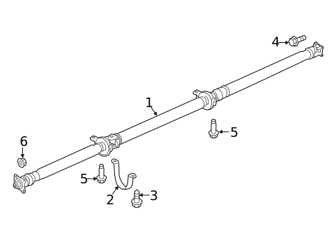 Drive Shaft for 2023 Honda Ridgeline #0