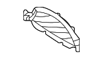 86664M7FA0 - Body: Trim Cover for Kia Image