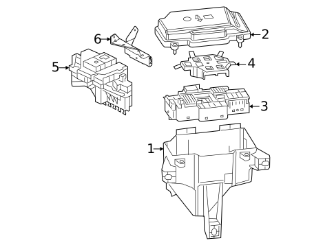 Flasher Units, Fuses, & Circuit Breakers for 2025 Mercedes-Benz G 580 #0