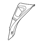 51477342909 - Body: Lower Trim Panel for BMW: 535i GT, 535i GT xDrive, 550i GT, 550i GT xDrive Image