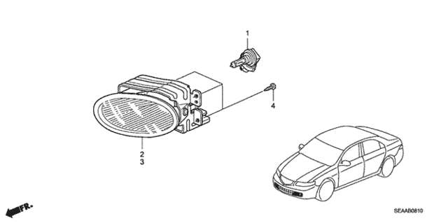 Foglight for 2008 Acura TSX #0