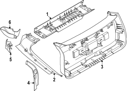 Interior Trim for 2025 BMW X2 #0