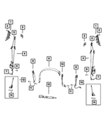 6NH911U6AC - Restraints: Front Outer Seat Belt, Left for Ram: 2500 Image