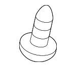 Center High Mount Stop Light Screw