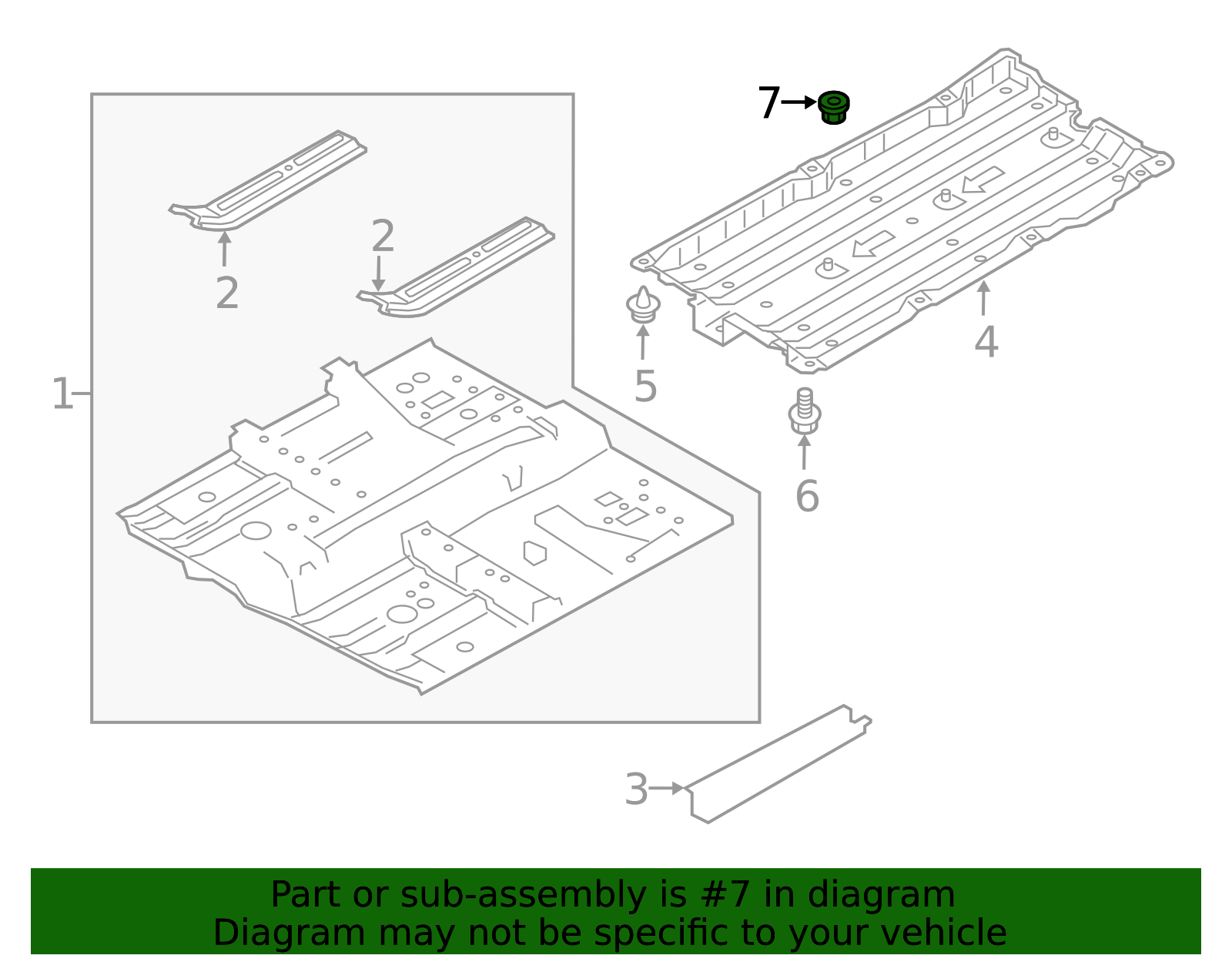 Ms440502 MS440502 - Tail Lamp Assembly Nut | Mitsubishi Motors Parts ...