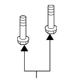 90175TA0A00 - Suspension: Suspension Cross-member Mount Bolt for Honda: Accord, Accord Crosstour, Crosstour Image