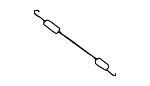 16802943 - Body: Adjuster Adjust Cable for Chevrolet: Malibu | Oldsmobile: Alero, Cutlass | Pontiac: Grand Am Image