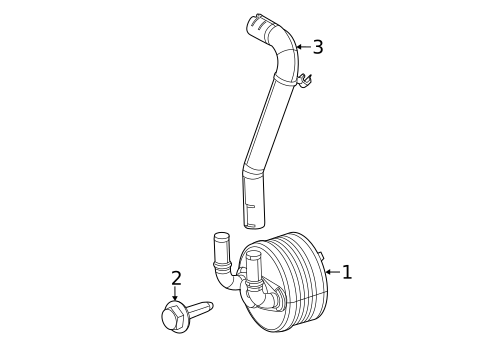 Trans Oil Cooler for 2014 Fiat 500 #0