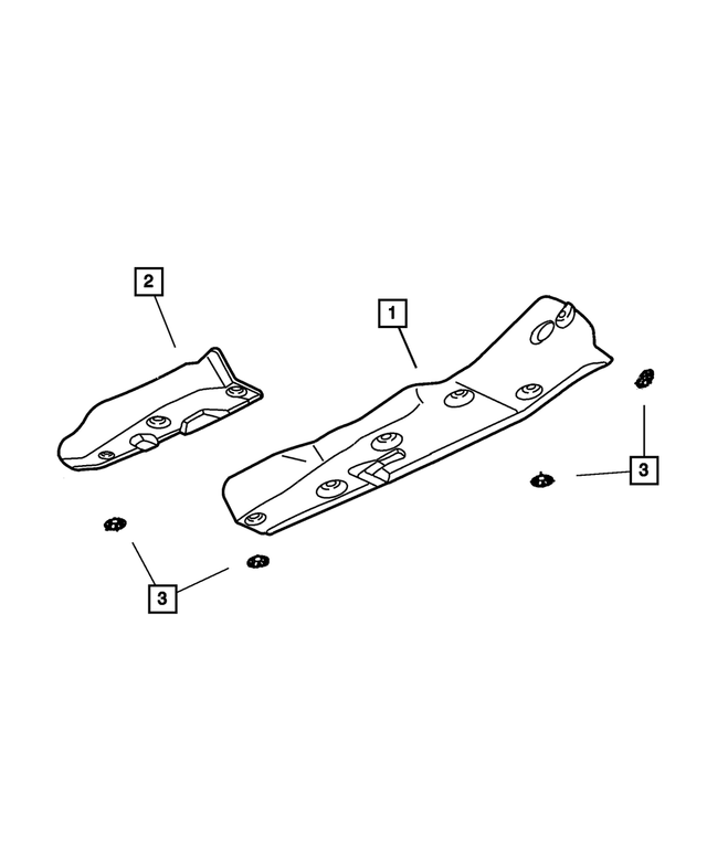 55135712AD - Exhaust: Heat Shield for Mopar Image