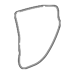 20954940 - Body: Door Weather-strip for Buick: LaCrosse Image