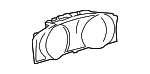 8382160Z20 - : Cluster Cover for Toyota: Land Cruiser Image