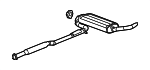 15831531 - Exhaust: Muffler W/Tailpipe for GM Image
