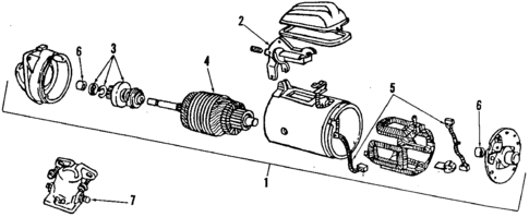 Starter for 1991 Ford Taurus #0
