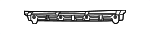 68070079AA - Body: Center Bracket for Mopar Image