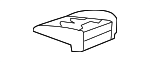 25826416 - Body: Seat Cushion Pad for GM Image