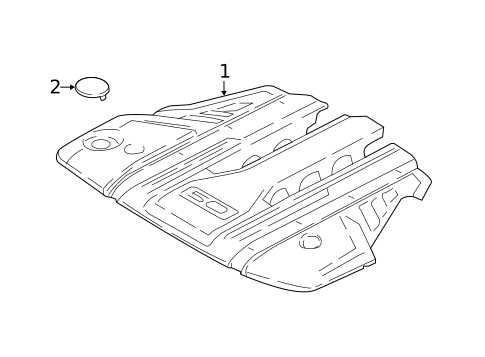 Engine Appearance Cover for 2023 Ford Mustang #0