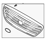 K54A50710XX - : Grille for Kia: Sedona Image