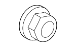 9407106080 - Body: Front Guide Nut for Honda: Civic, CR-V, CR-Z, Fit, HR-V, Odyssey, Pilot, S2000 Image