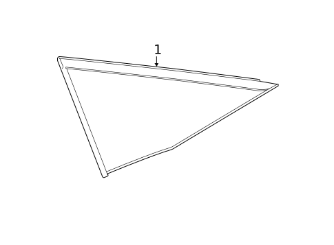 Glass & Hardware for 2016 Nissan Murano #0