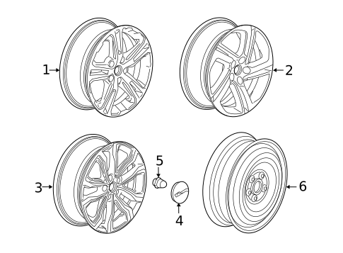 Wheels for 2023 GMC Terrain #0