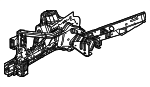 68409798AP - Body: Apron/Rail Assembly for Mopar Image